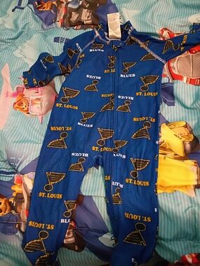 St. Louis Blues Kids One-Piece Pajama